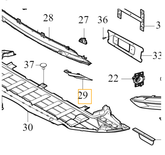 Front Bumper Grill Left 31383513 Right 31383514 Compatible With VOLVO - S90 Tag No.213